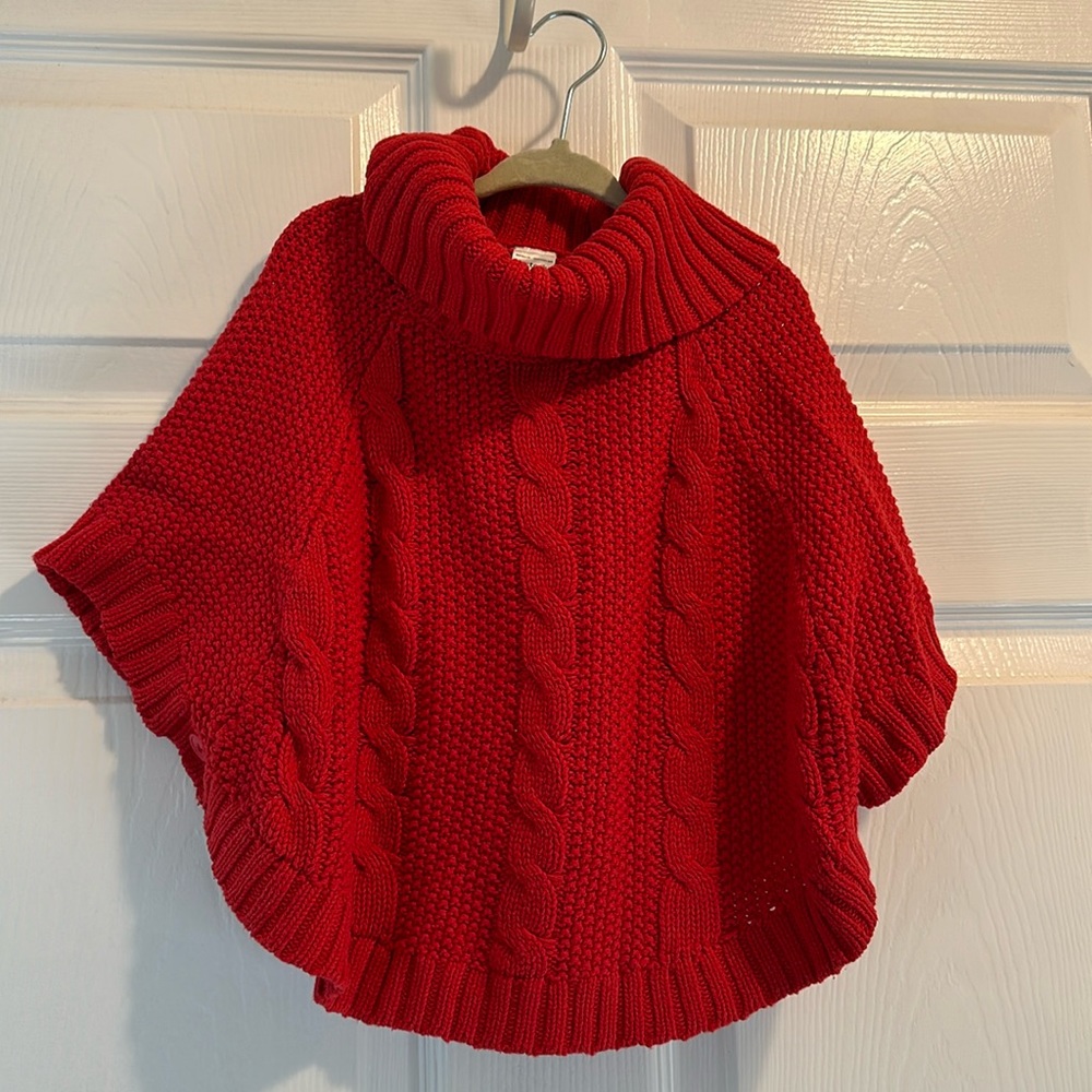 Carters 3 T sweater poncho.